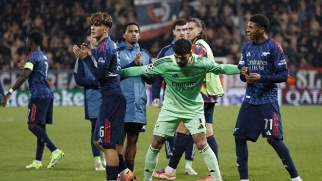 连续8场零封且获胜，阿森纳追平122年队史纪录